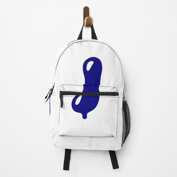 Item preview, Glossy Dark Blue Liquid Letter I Typography Art designed and sold by uncoXab.