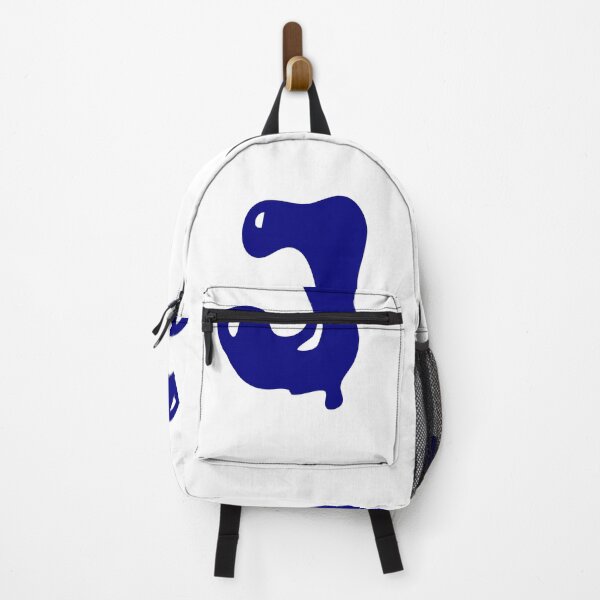 Item preview, Glossy Dark Blue Liquid Letter J Typography Art designed and sold by uncoXab.