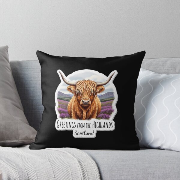 Item preview, Greetings from the Highlands: A Charming Hairy Coo designed and sold by Digital Dreams Arts.
