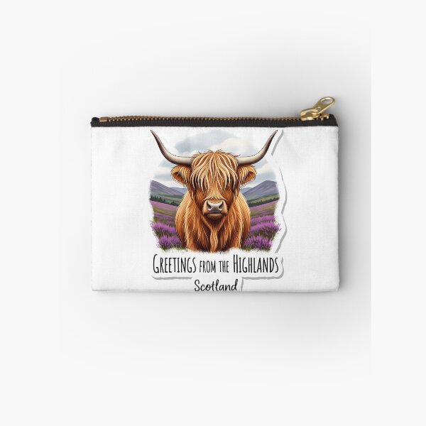 Item preview, Greetings from the Highlands: A Charming Hairy Coo designed and sold by Digital Dreams Arts.