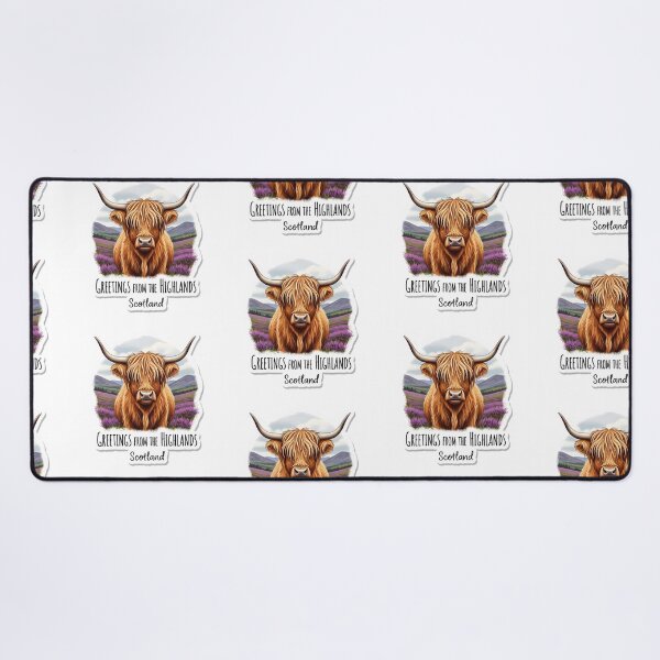 Item preview, Greetings from the Highlands: A Charming Hairy Coo designed and sold by Digital Dreams Arts.