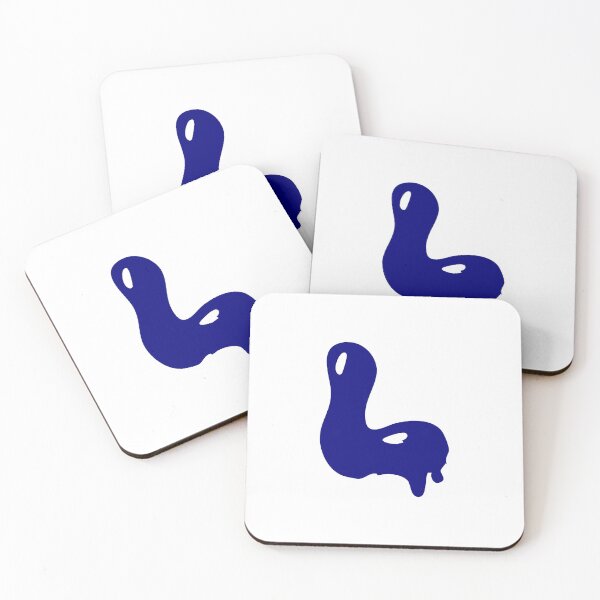 Item preview, Copy of Glossy Dark Blue Liquid Letter L Typography Art designed and sold by uncoXab.