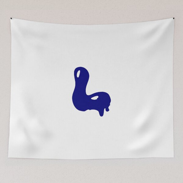 Item preview, Copy of Glossy Dark Blue Liquid Letter L Typography Art designed and sold by uncoXab.