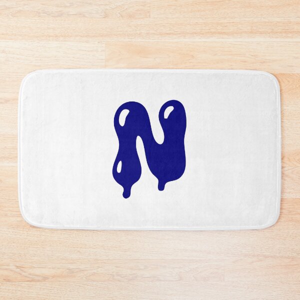 Item preview, Copy of Glossy Dark Blue Liquid Letter N Typography Art designed and sold by uncoXab.