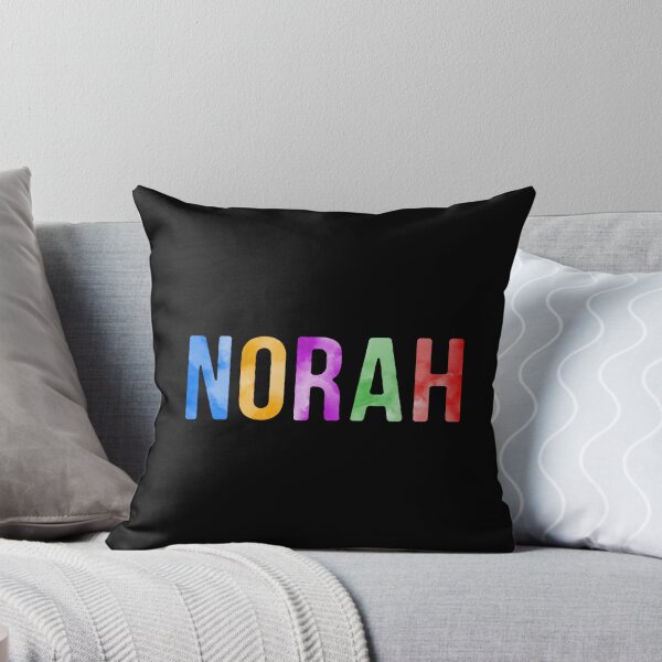 Artikelvorschau, Norah Name Helle Farben entworfen und verkauft von Jeallan Designs.