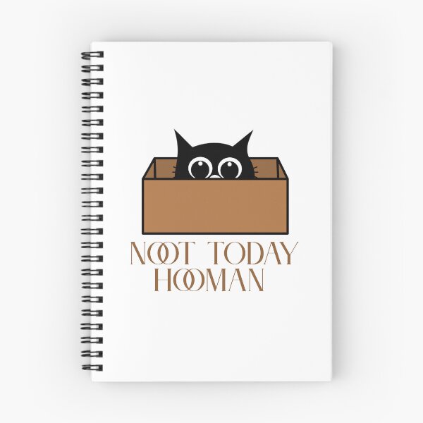 Item preview, Not Today Hooman  designed and sold by ridnaledesigner.