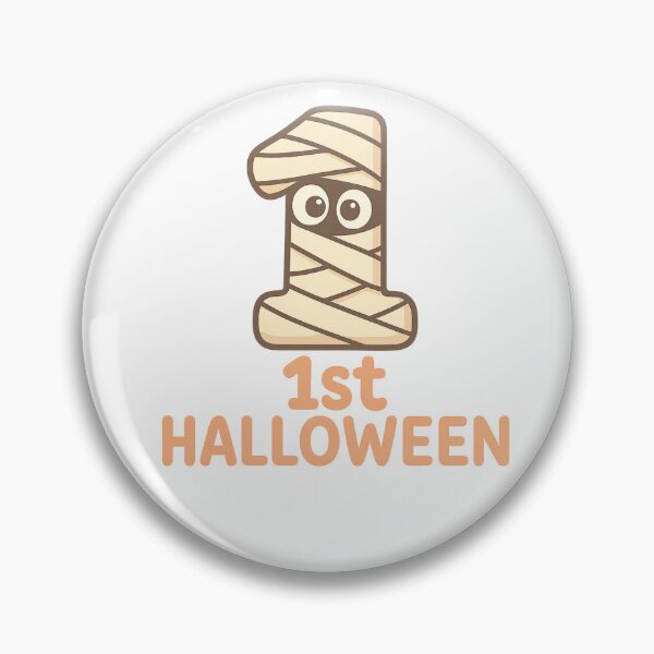 Item preview, Cute 1st Halloween Logo designed and sold by PeckyPom.
