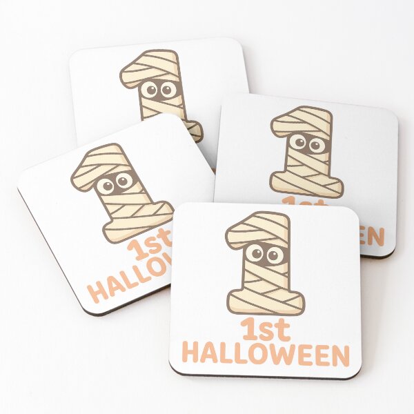 Item preview, Cute 1st Halloween Logo designed and sold by PeckyPom.