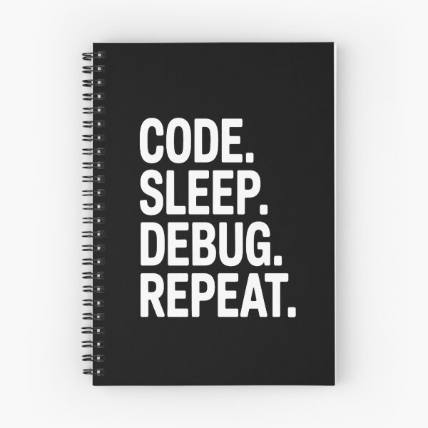 Item preview, Code Sleep Debug Repeat T-Shirt | Funny Software Engineer Programmer Tee designed and sold by Professionalpun.