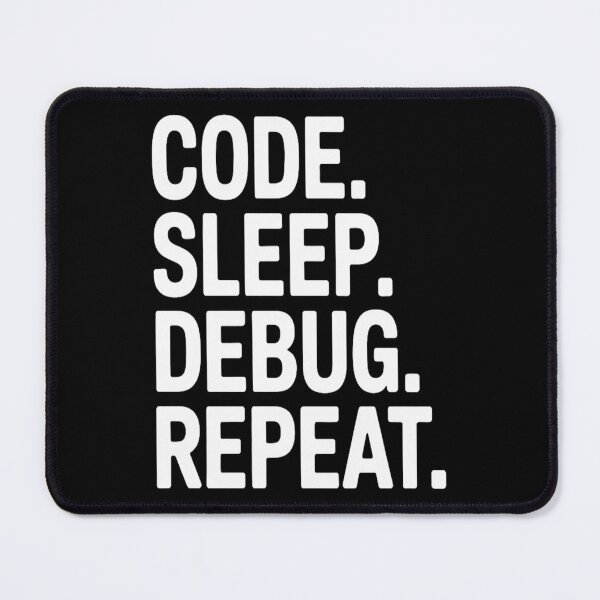 Item preview, Code Sleep Debug Repeat T-Shirt | Funny Software Engineer Programmer Tee designed and sold by Professionalpun.