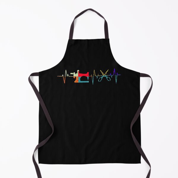 Item preview, Sewing Heartbeat, Tailors, Seamstress, Sewers, Sewing Machine Design, Sewing Lovers, Quilting Graphic, Dressmaker Surgery Hip Replacement designed and sold by DoodleUrban.