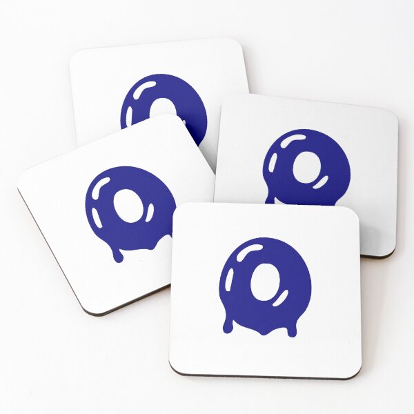 Item preview, Copy of Glossy Dark Blue Liquid Letter O Typography Art designed and sold by uncoXab.