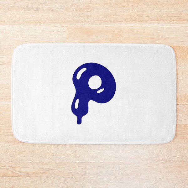 Item preview, Copy of Glossy Dark Blue Liquid Letter P Typography Art designed and sold by uncoXab.