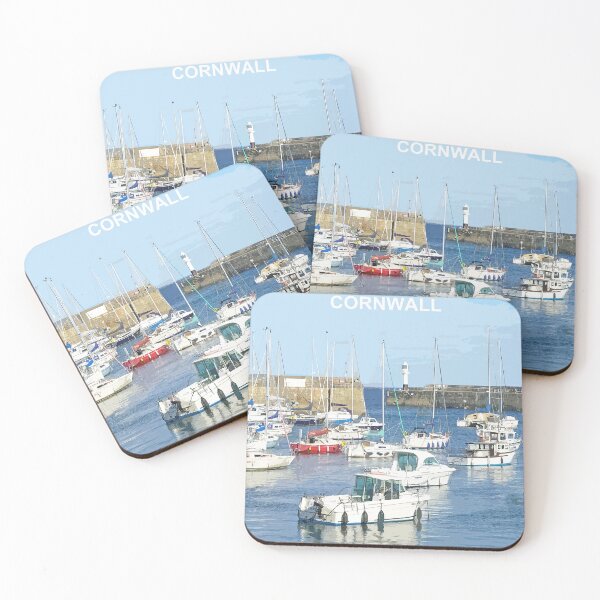 Item preview, Penzance Cornwall.Cornish gift Kernow Travel location poster  designed and sold by BarbaraGlebska.