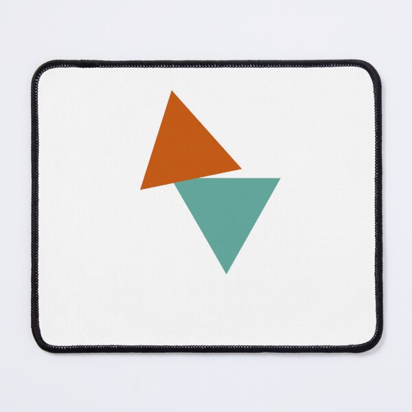 Item preview, Overlap Harmony: Abstract Triangle Fusion (part of a set) designed and sold by rubezcordez.