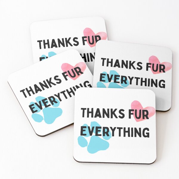 Item preview, Thanks Fur Everything designed and sold by Dog Lover Designs.