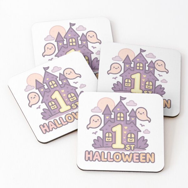 Item preview, Cute 1st Halloween Logo designed and sold by PeckyPom.