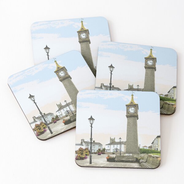 Item preview, St Just Cornwall.Cornish gift Kernow Travel location poster  designed and sold by BarbaraGlebska.