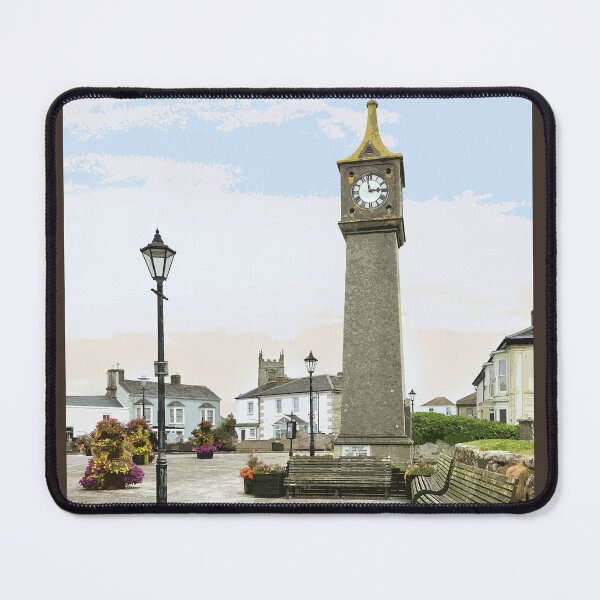Item preview, St Just Cornwall.Cornish gift Kernow Travel location poster  designed and sold by BarbaraGlebska.