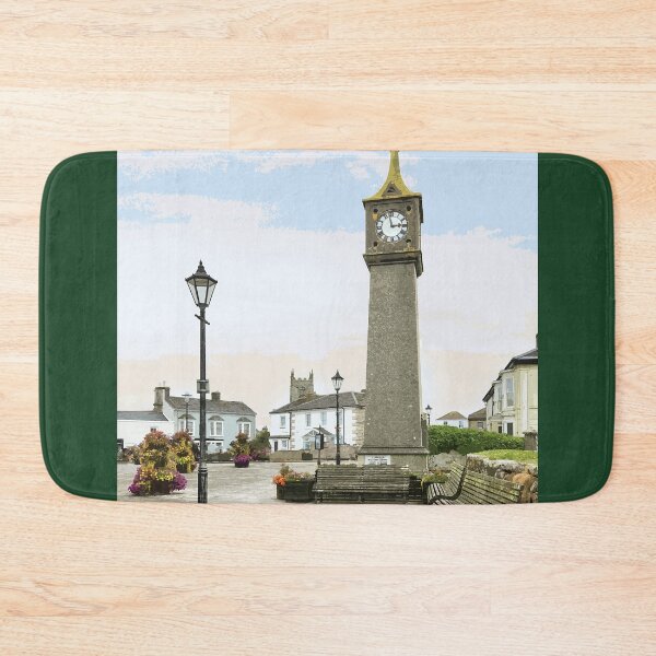 Item preview, St Just Cornwall.Cornish gift Kernow Travel location poster  designed and sold by BarbaraGlebska.