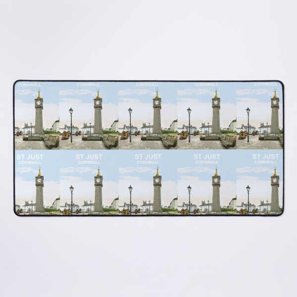 Item preview, St Just Cornwall.Cornish gift Kernow Travel location poster designed and sold by BarbaraGlebska.