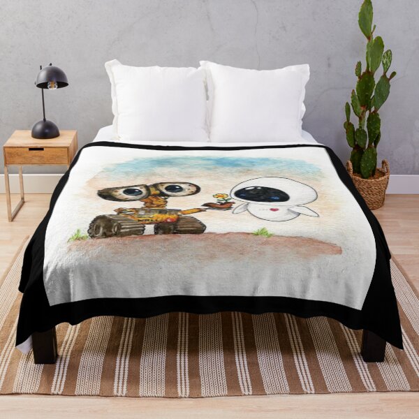 Item preview, A creative Robots and eve blossom friendship artwork designed and sold by NivyasArtistry.