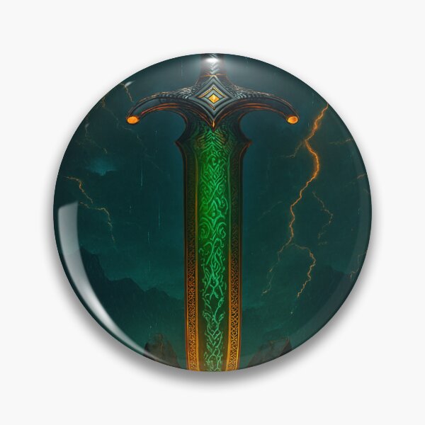 Item preview, Gramr — Wyrm‑Breaker Prime | Norse Cyberpunk Dragon Slayer designed and sold by Nova-Canvas.