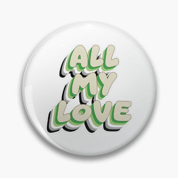 Item preview, LGBTQIA+ - Aromantic Love Artwork "All My Love" designed and sold by IE-ArtOnline.