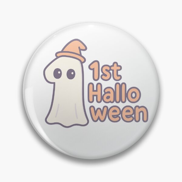 Item preview, Cute 1st Halloween Logo designed and sold by PeckyPom.