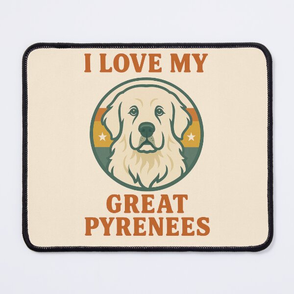 Item preview, Great Pyrenees designed and sold by TheWonkyEaselCo.