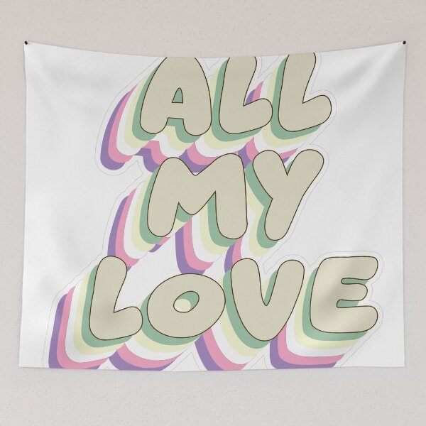 Item preview, LGBTQIA+ - Genderfae Love Artwork "All My Love" designed and sold by IE-ArtOnline.