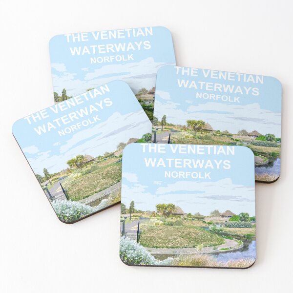 Item preview, Great Yarmouth Waterways Norfolk.  Travel poster East Anglia designed and sold by BarbaraGlebska.