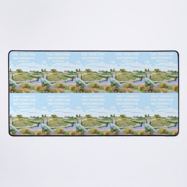 Item preview, Great Yarmouth Waterways Norfolk.  Travel poster East Anglia designed and sold by BarbaraGlebska.