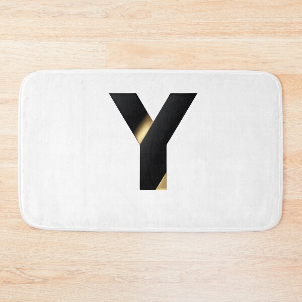 Item preview,  Letter Y – Gold & Black Elegance designed and sold by RAKO13.