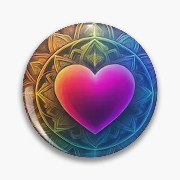 Item preview, Chalk Mandala | Vibrant Heart designed and sold by Toxi Nostalgia .