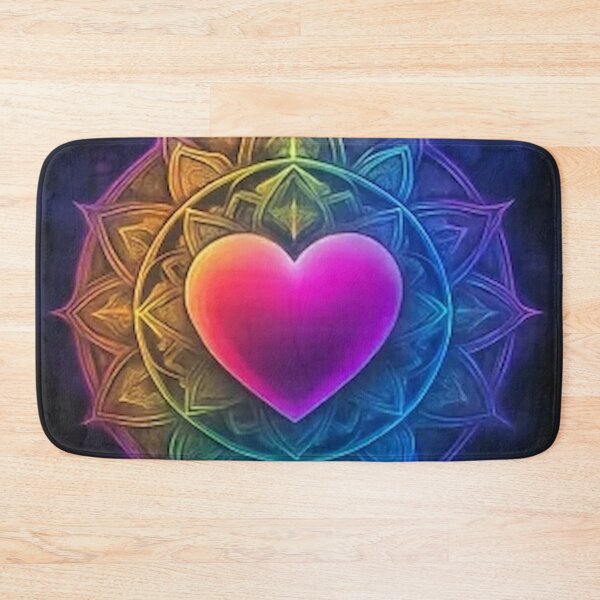 Item preview, Chalk Mandala | Vibrant Heart designed and sold by Toxi Nostalgia .