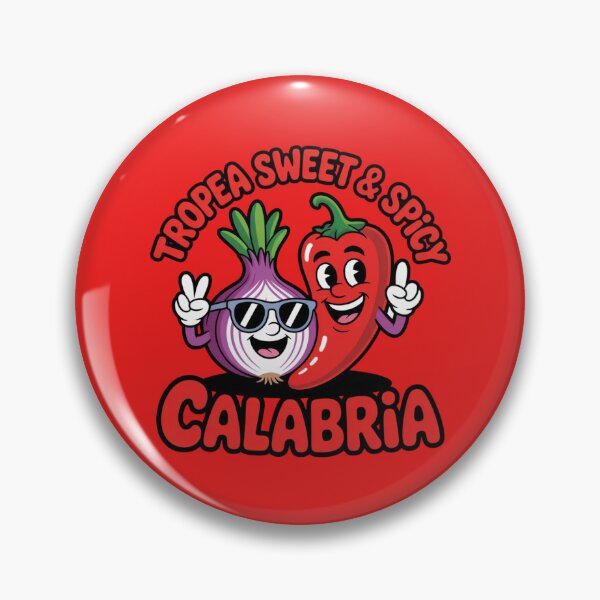 Item preview, Tropea Sweet & Spicy – Cute Calabria Sticker (Onion & Chili Kawaii Design designed and sold by Timeless Design.