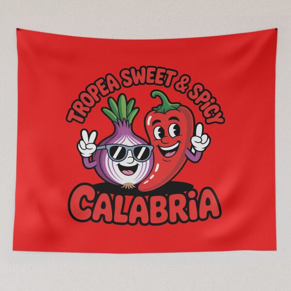 Item preview, Tropea Sweet & Spicy – Cute Calabria Sticker (Onion & Chili Kawaii Design designed and sold by Timeless Design.