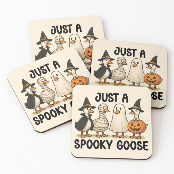 Item preview, Just A Spooky Goose On The Loose Halloween Geese Spooky In Season Outfits designed and sold by DesignsByAnett.