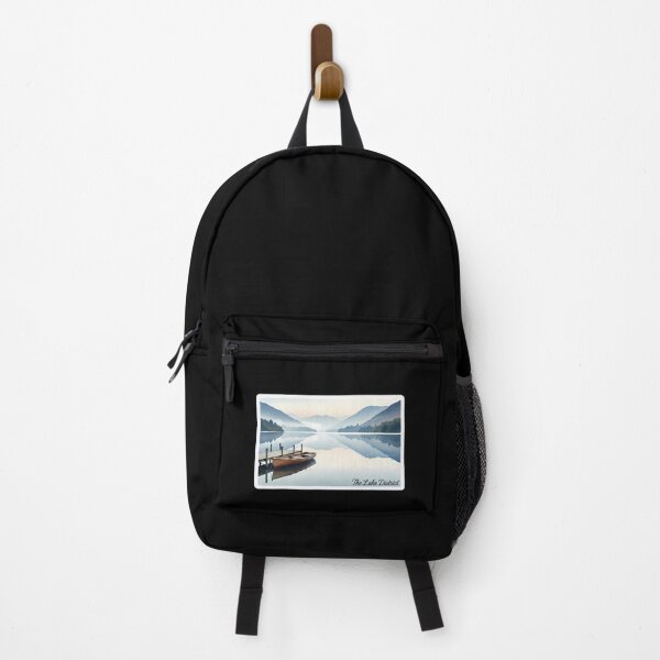 Item preview, Lake District Serenity: A Tranquil Watercolor Reflection designed and sold by Digital Dreams Arts.