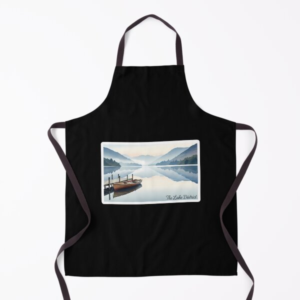 Item preview, Lake District Serenity: A Tranquil Watercolor Reflection designed and sold by Digital Dreams Arts.