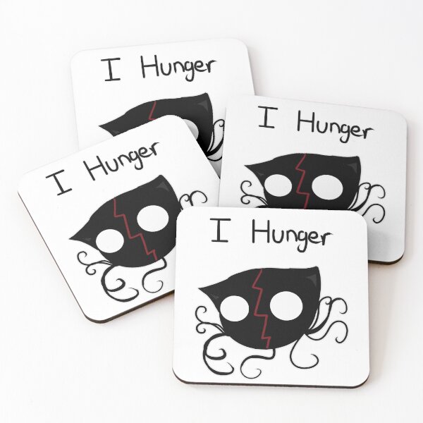 Item preview, I Hunger Monster Cat Sticker designed and sold by ArtByElandria.