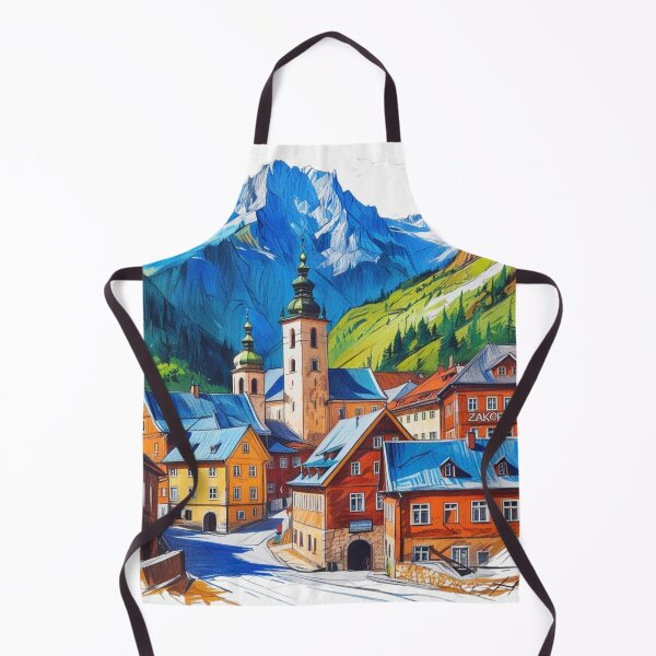 Item preview, Zakopane Landscape beneath the Tatra Mountains designed and sold by dotitoko.
