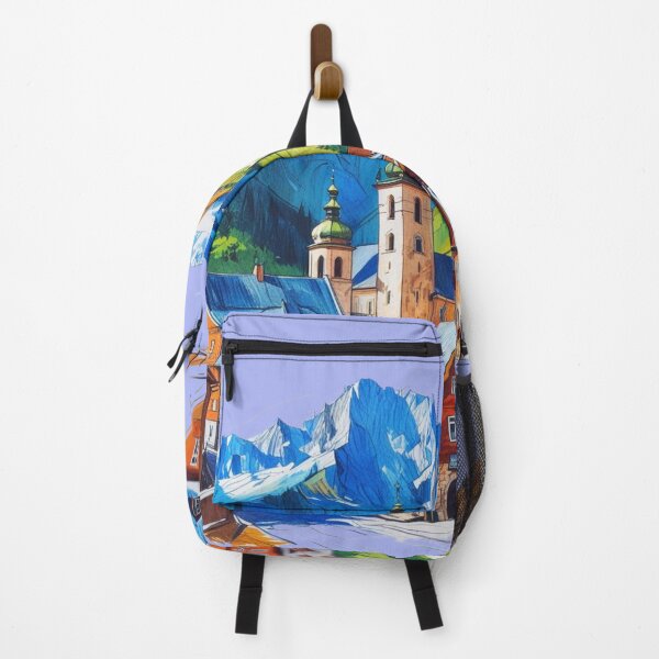 Item preview, Zakopane Landscape beneath the Tatra Mountains designed and sold by dotitoko.