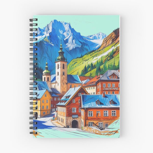 Item preview, Zakopane Landscape beneath the Tatra Mountains designed and sold by dotitoko.