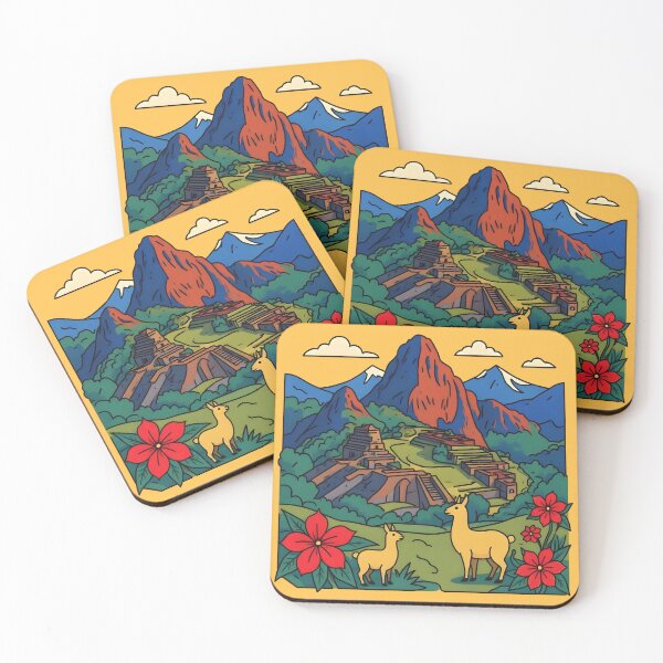 Item preview, Machu Picchu Adventure – Vibrant Peruvian Landscape designed and sold by kacperartdesign.