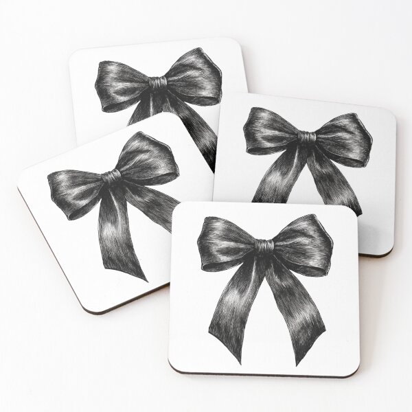 Item preview, Black ribbon bow designed and sold by MendaciousMina.