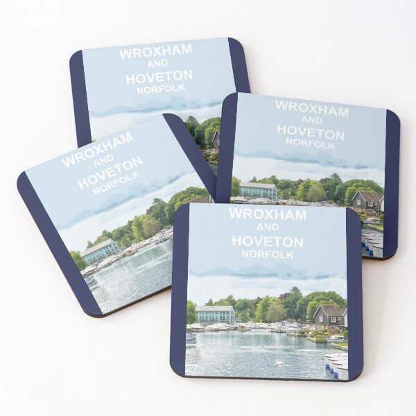 Item preview, Wroxham and Hoveton Norfolk Broads.  Travel poster East Anglia designed and sold by BarbaraGlebska.
