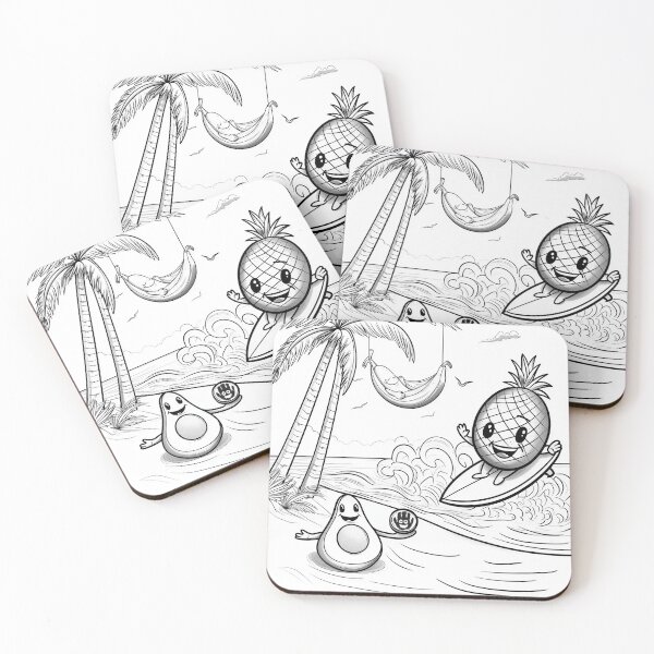 Item preview, Beach fruit designed and sold by Wagging-Tales.