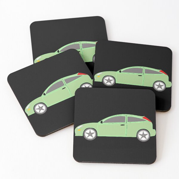 Item preview, 2005 Green Ford Focus Coupe Hatchback designed and sold by AutoVillainy.